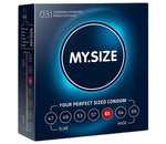 Natural Latex Condom 60 Width 3 pcs MY.SIZE 20152