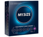 Natural Latex Condom 69 Width 3 pcs MY.SIZE 20183
