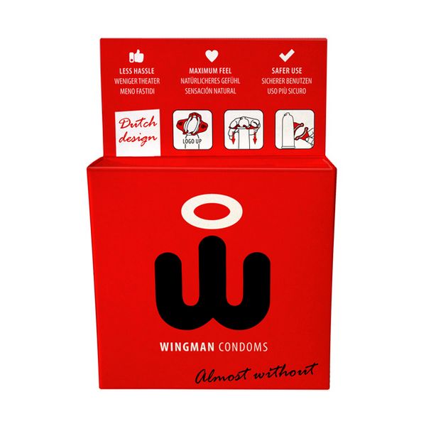 Wingman Condoms 3 Pieces Wingman E24696
